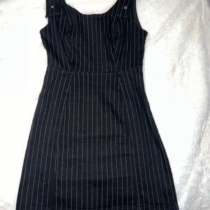 Black Urban Outfitters Dress with Buckle Shoulders